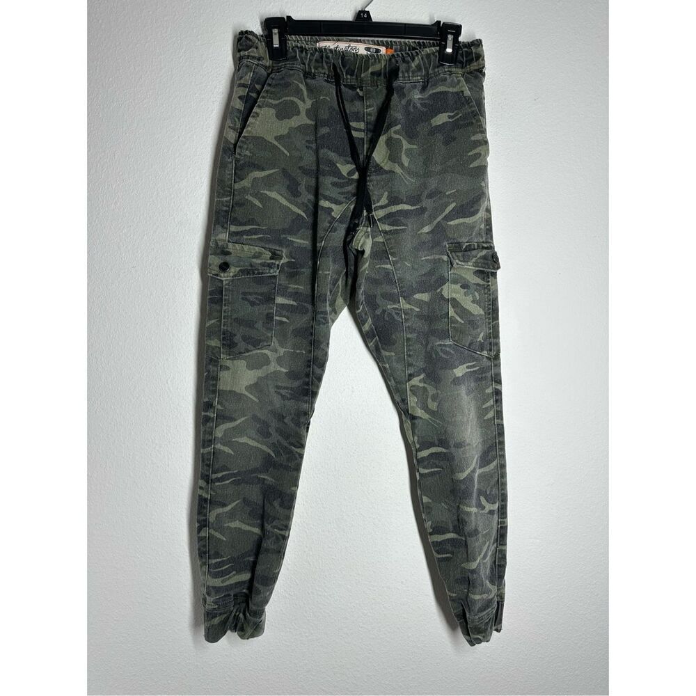 Huntington Skinny Fit Stretch  Camo Joggers Men’s Size S